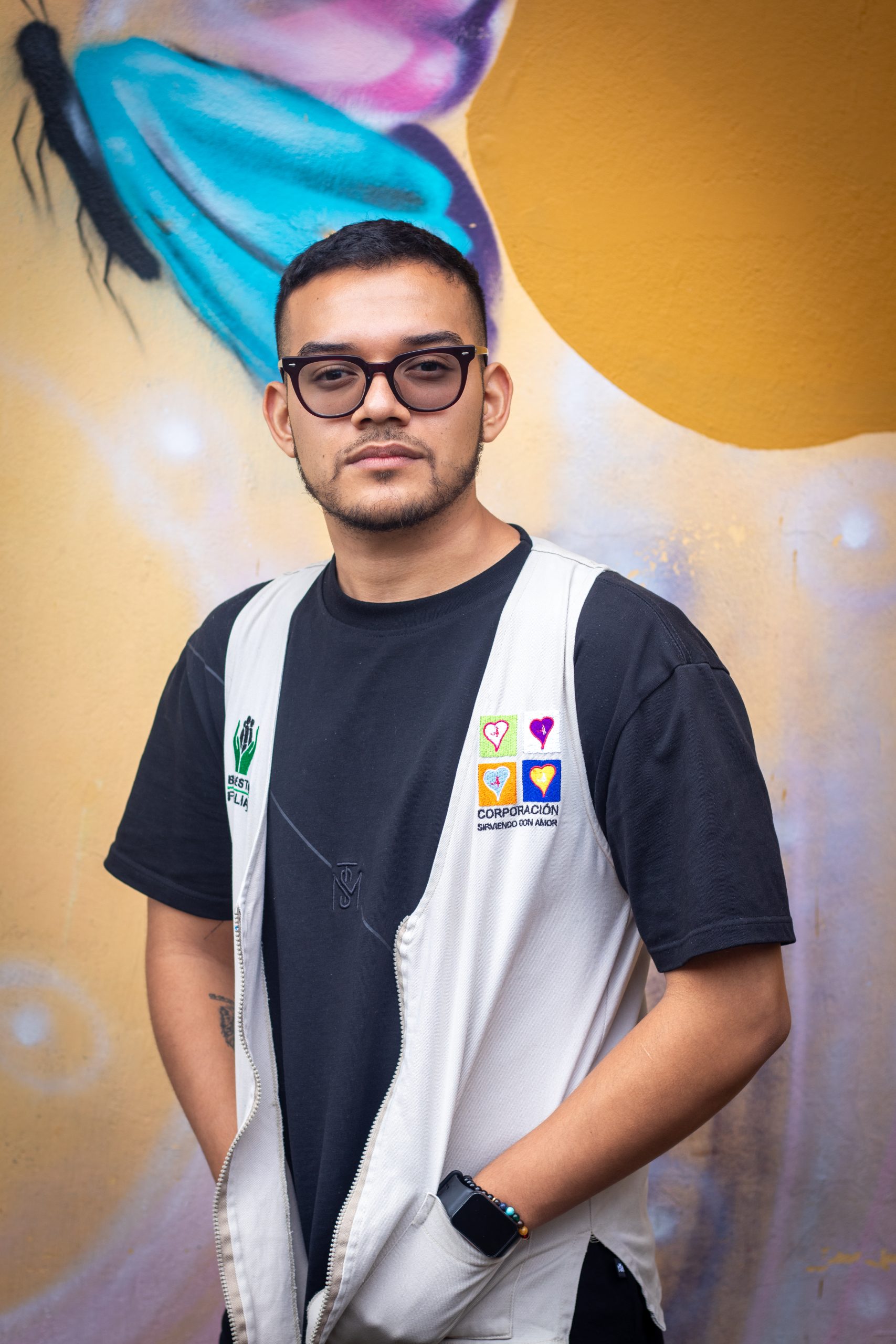 Sebastián Flórez Asistente Administrativo Corporación sirviendo con amor